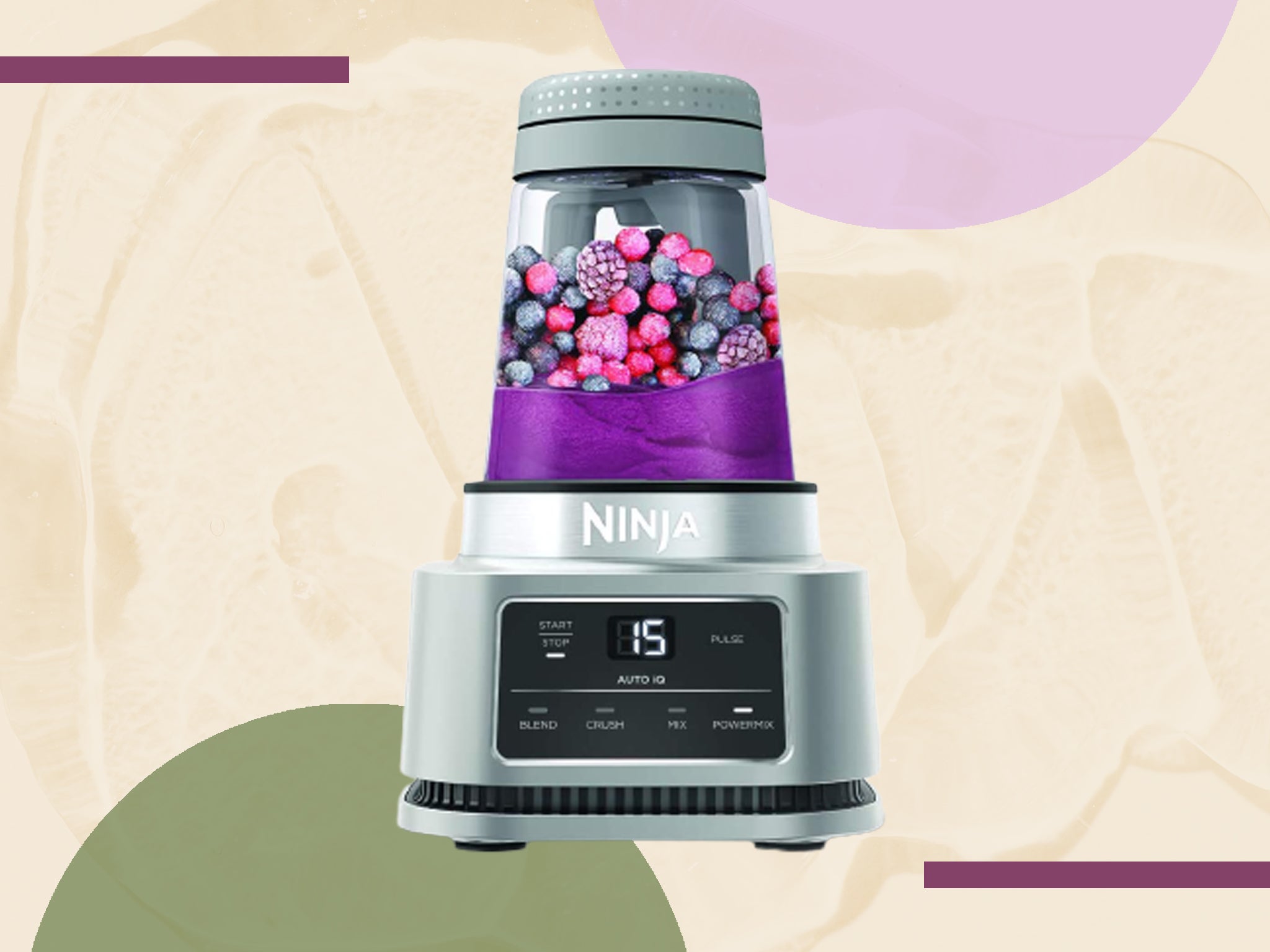 Ninja CB100UK 2-in-1 Foodi Power Nutri Blender with Auto-iQ