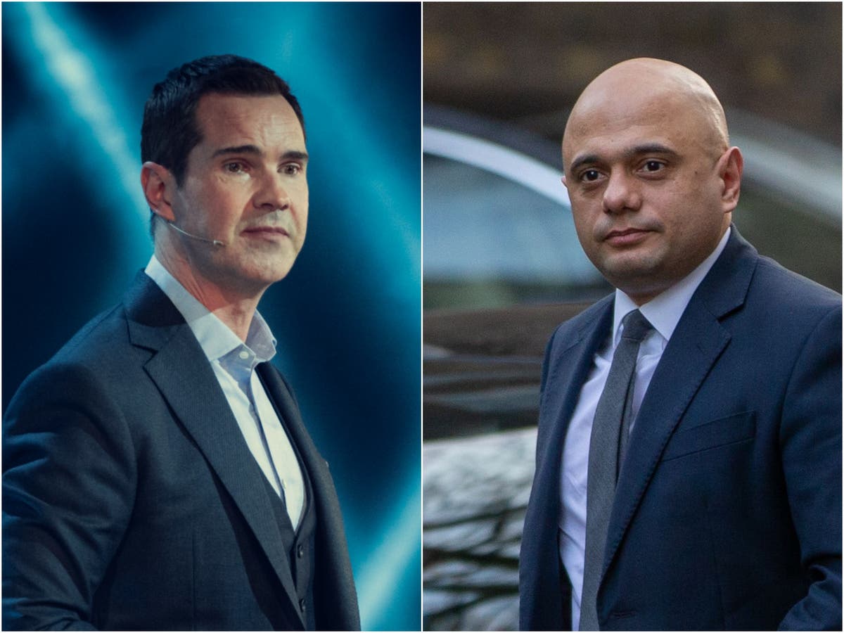 Jimmy Carr: Sajid Javid calls for boycott against comedian after ‘horrid’ Holocaust joke