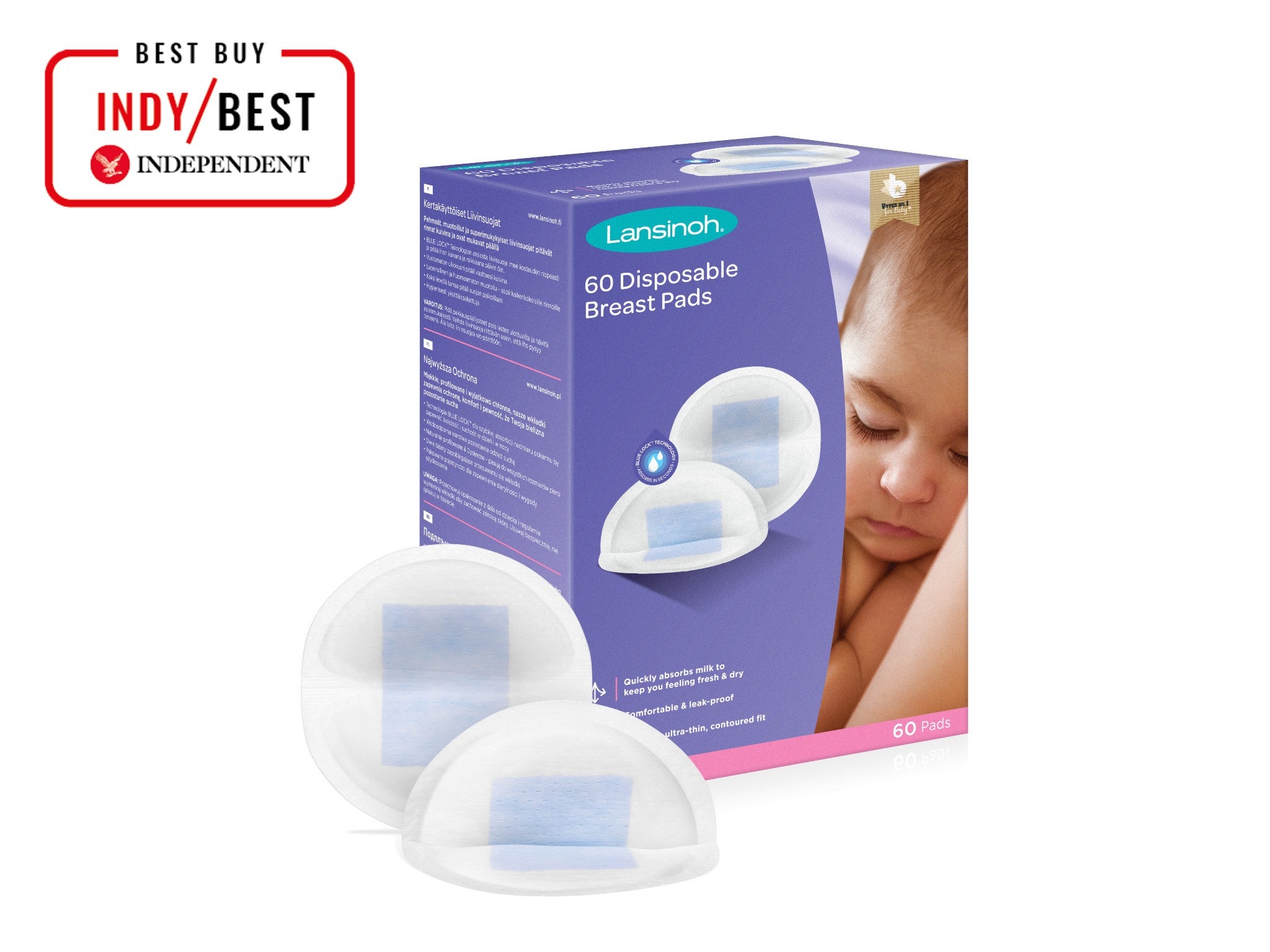 Lansinoh disposable breast pads indybest.jpg