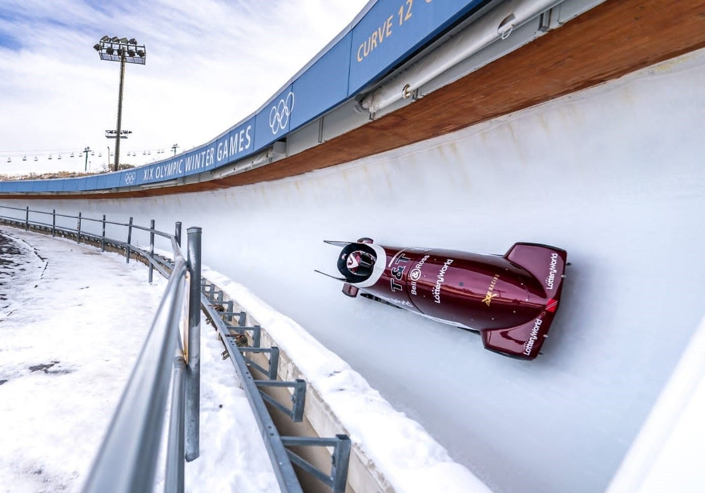 Beijing has been a baptism of fire for the Trinidadian bobsleigh team (Axel Brown)