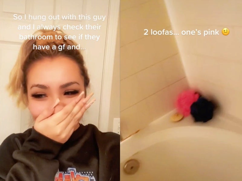 Woman reveals she found another womans toiletries in Tinder dates bathroom The Independent picture pic