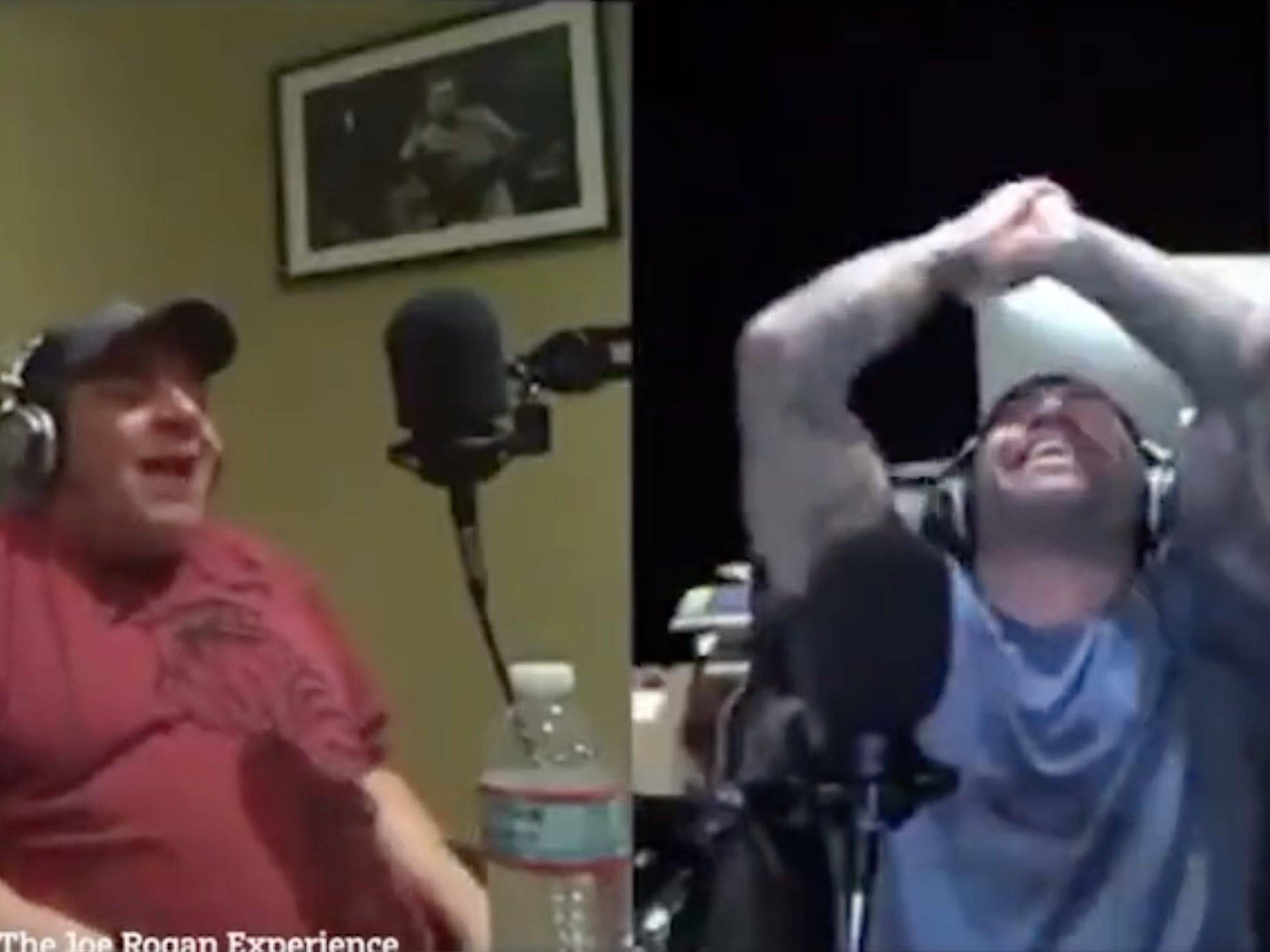 Video of Joe Rogan laughing as guest describes sexually exploiting