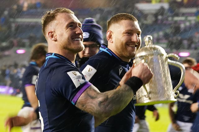 Scotland won the Calcutta Cup at the weekend (Jane Barlow/PA)