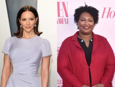 Katharine McPhee criticises Stacey Abrams over maskless photo with children: ‘Politicians at their finest’