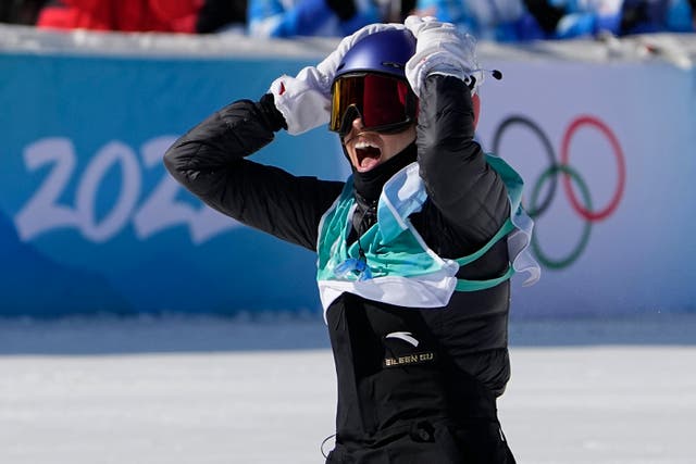 <p>Chinese American skier, Eileen Gu, who chose to compete for China rather than the US</p>