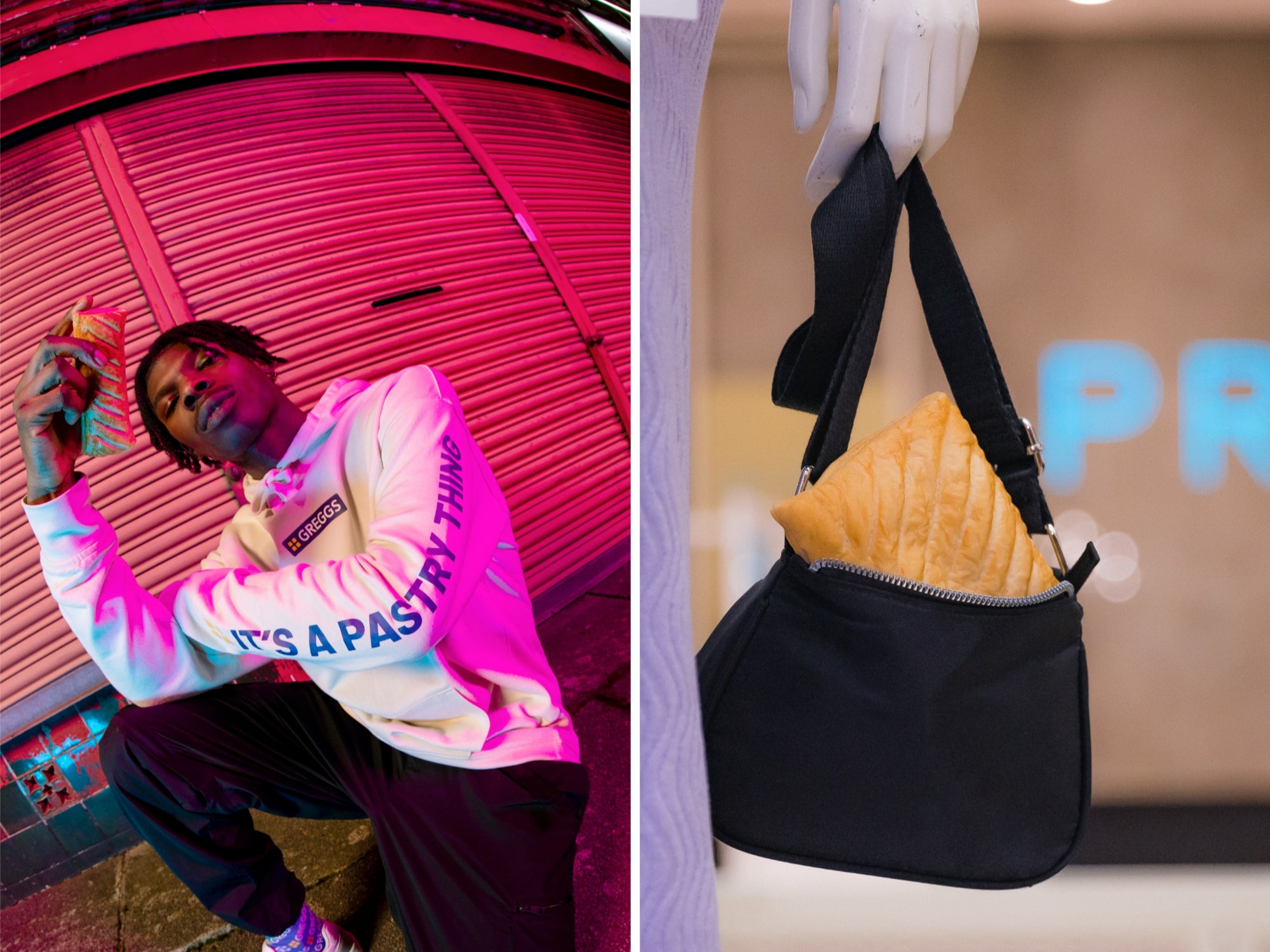 Greggs and Primark launch collection with pop-up in Manchester city centre  - with the help of Big Narstie - Manchester Evening News
