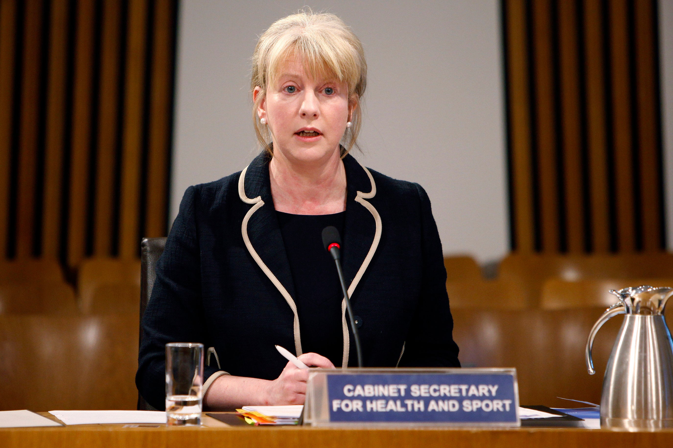 Shona Robison says the Scottish Government cannot defend against all the effects of the cost of living crisis (Andrew Cowan/Scottish Parliament/PA)