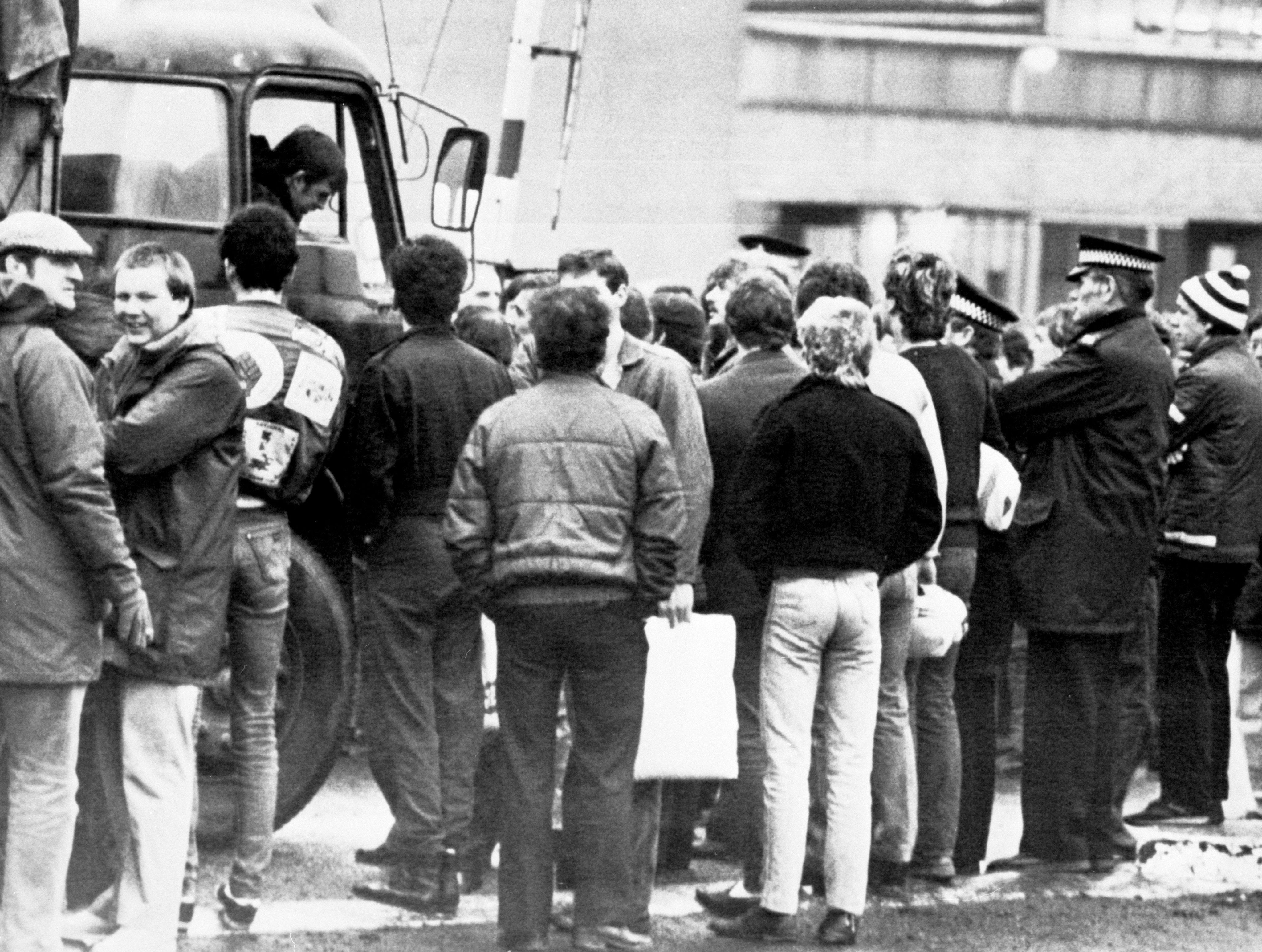 The scheme aims to pardon miners convicted of certain offences during the strike of 1984-85 (PA)