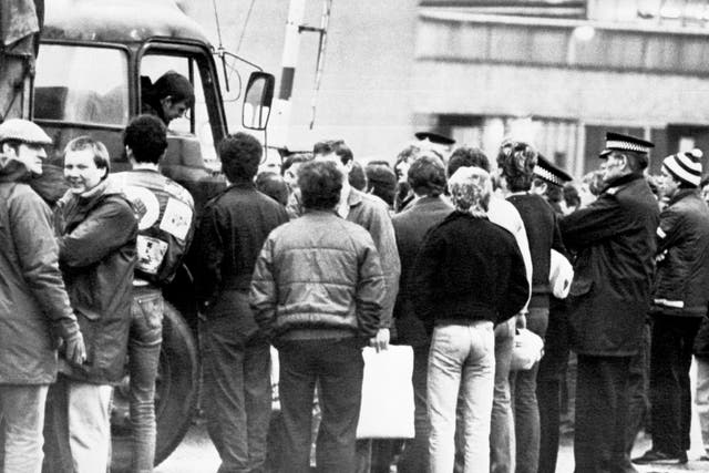 The scheme aims to pardon miners convicted of certain offences during the strike of 1984-85 (PA)