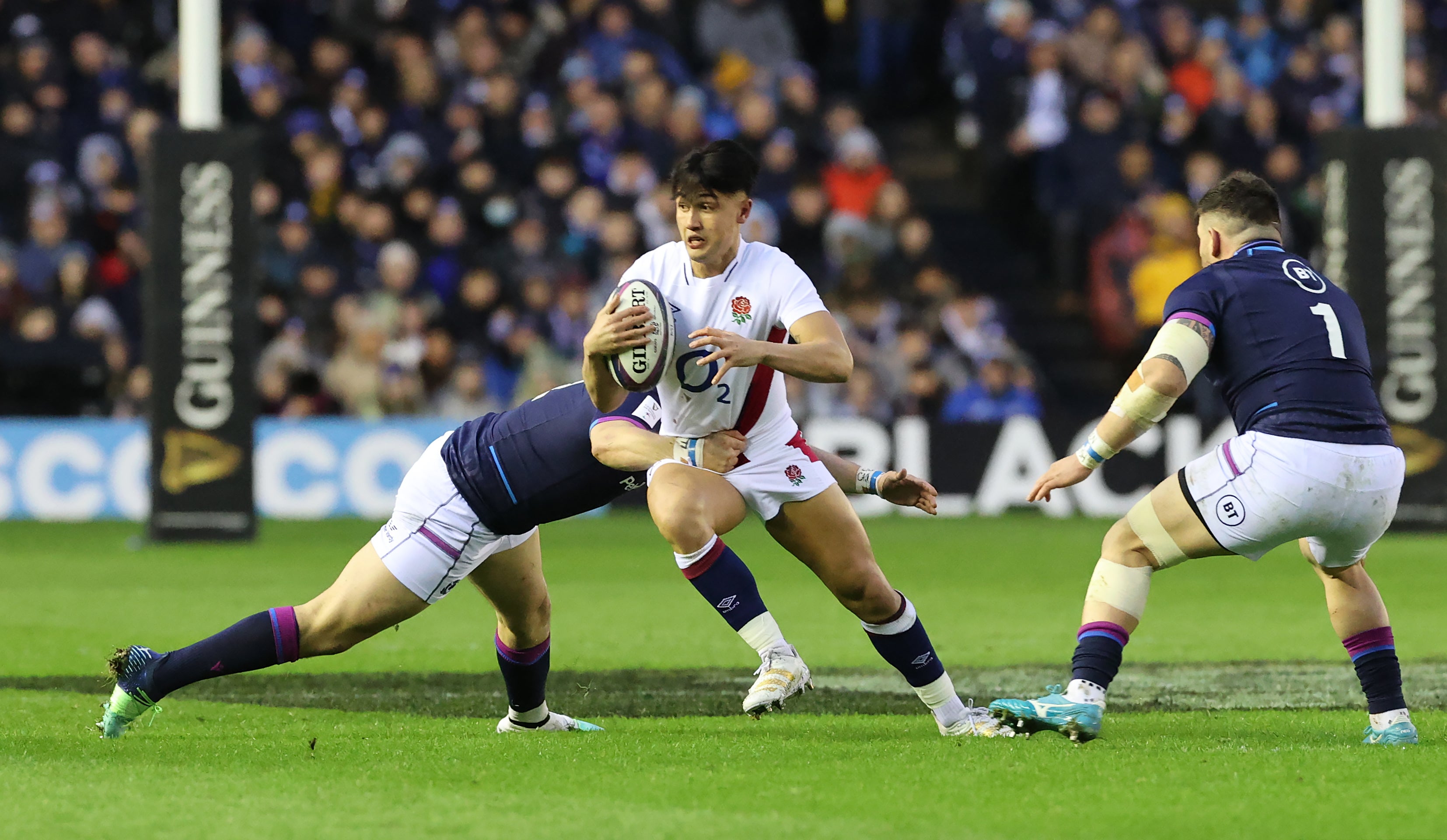 England star Marcus Smith was replaced with 17 minutes left against Scotland (Steve Welsh/PA)