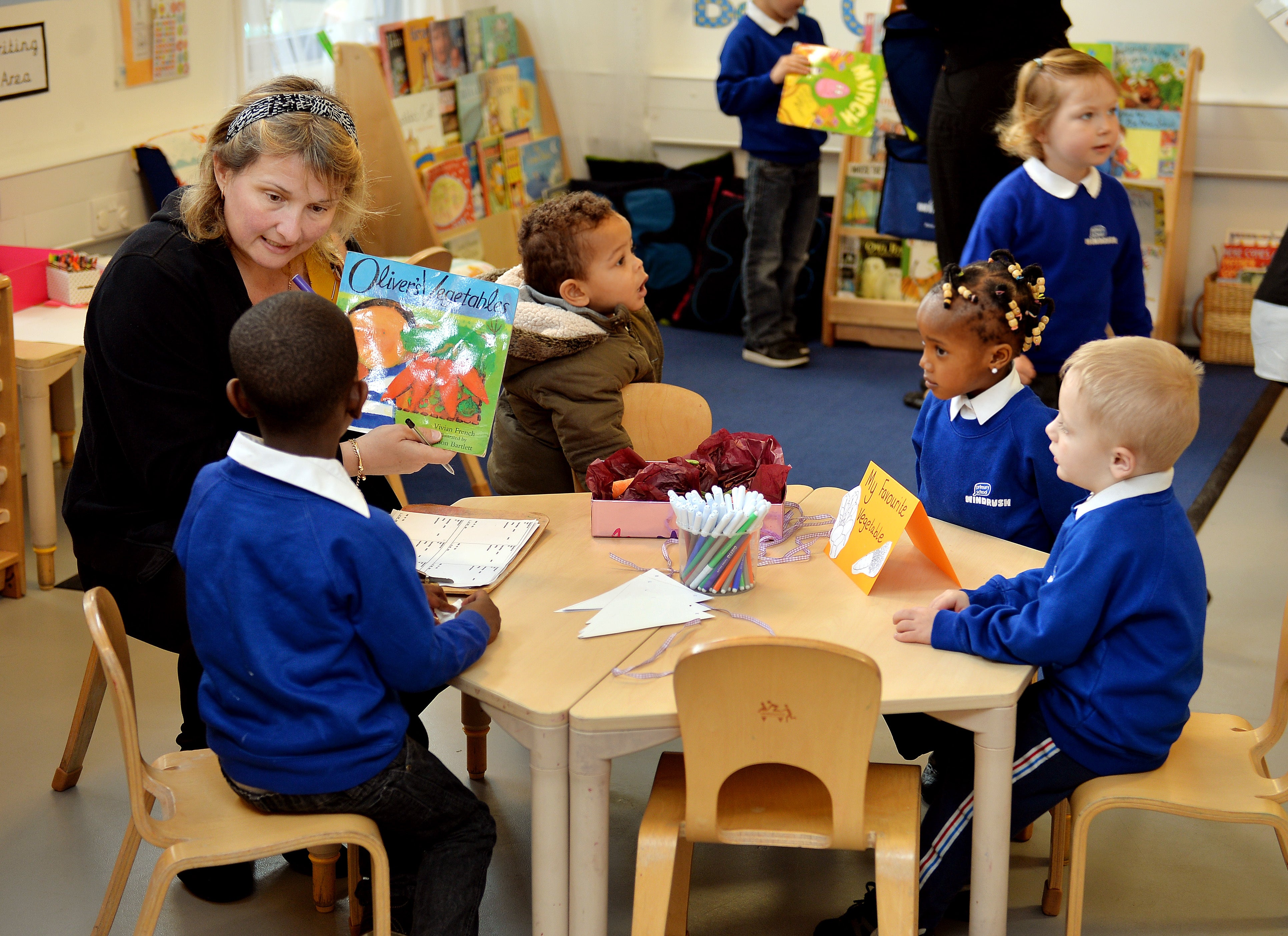 The funded childcare policy was rolled out from August (John Stillwell/PA)