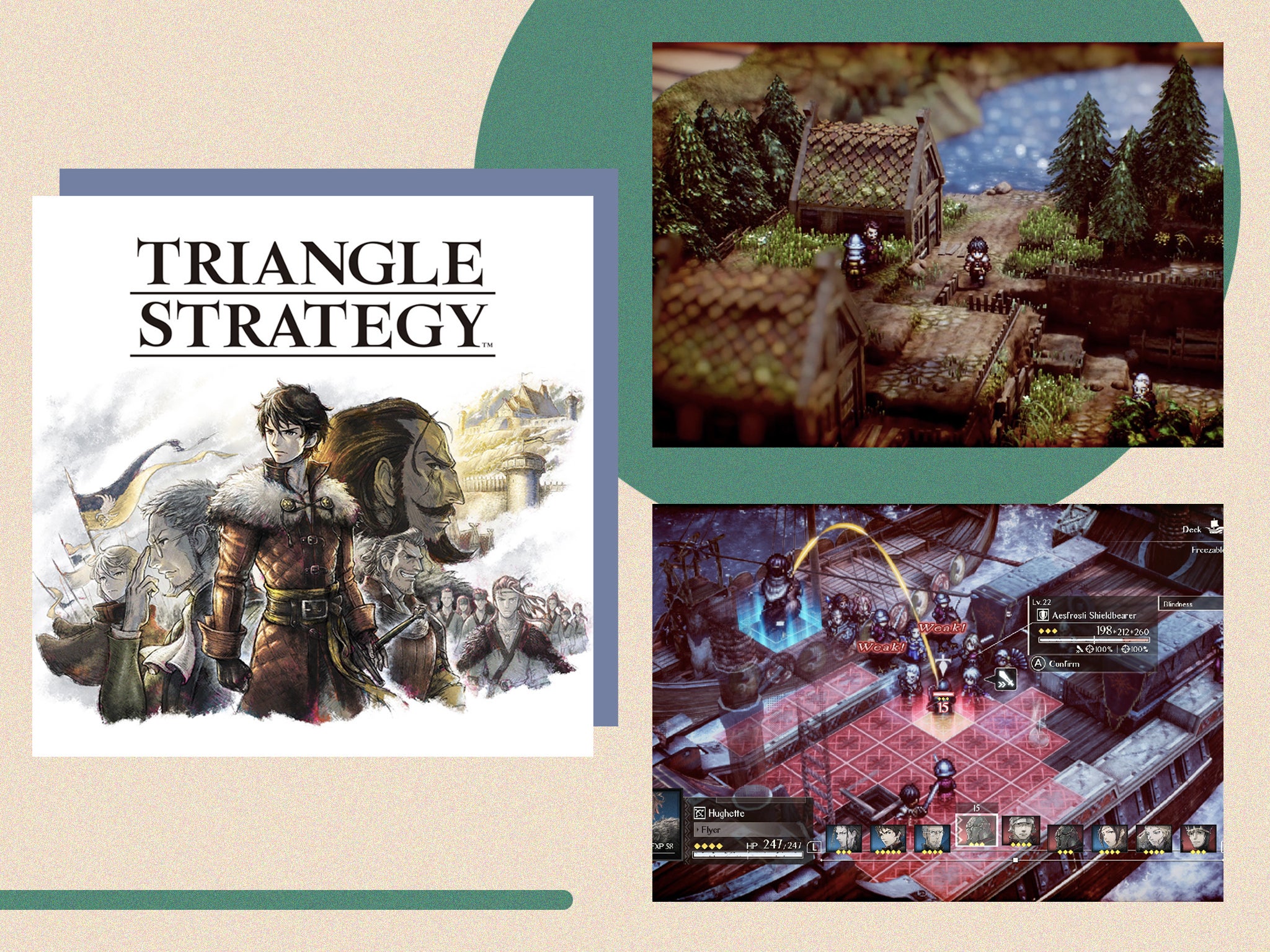 Octopath Traveler Mobile Game Will Have a Triangle Strategy Character
