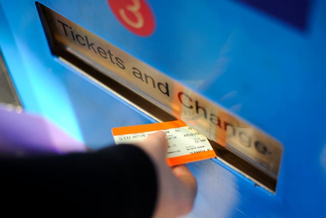 A train company has apologised for overcharging passengers since Saturday (Lauren Hurley/PA)