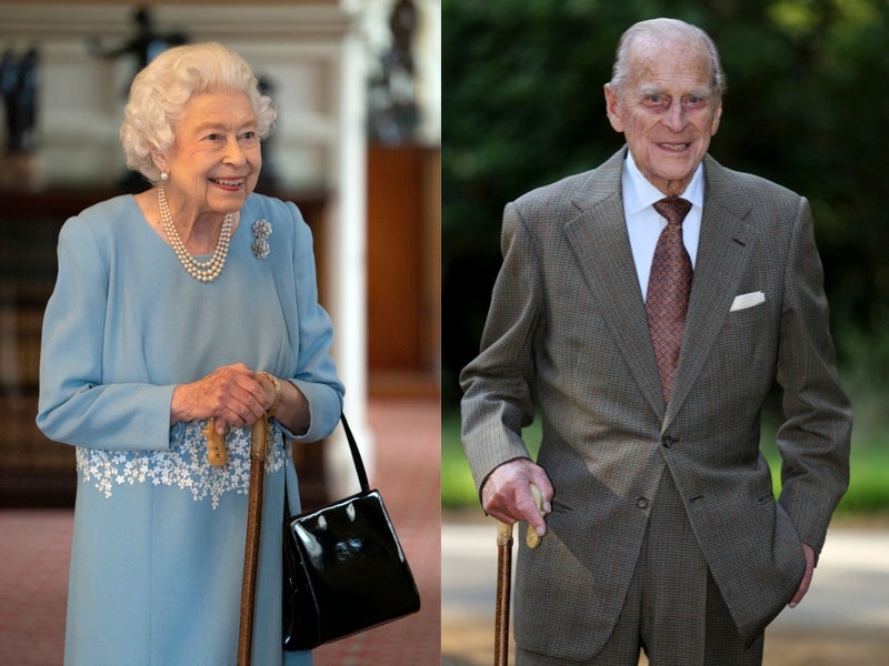 Queen Elizabeth uses Prince Philip’s cane during recent outing celebrating her Platinum Jubilee