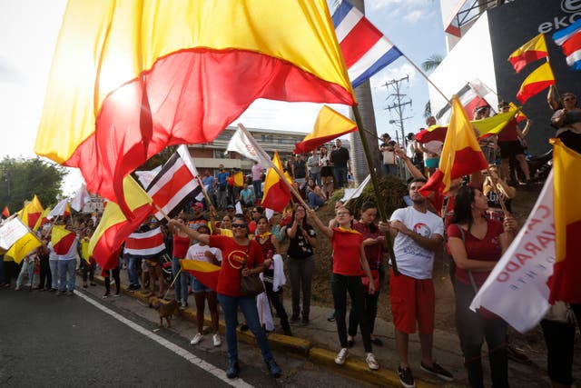 COSTA RICA-ELECCIONES OFICIALISMO