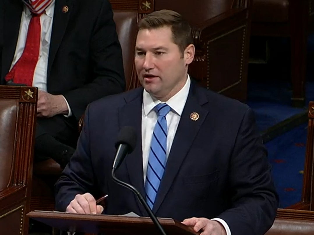 Guy Reschenthaler giving his remarks in the House of Representatives on 8 February 2022