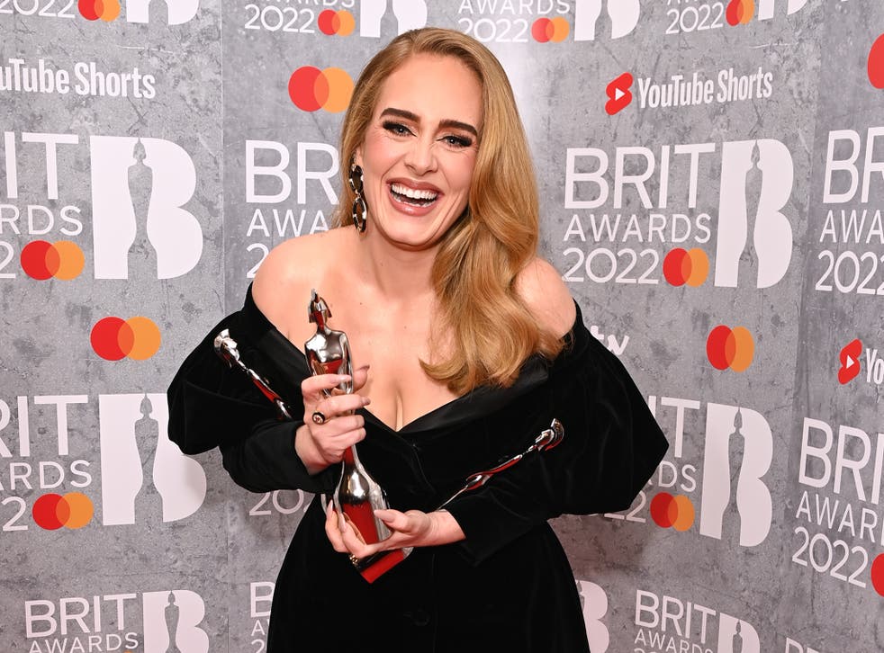 <p>Trio fantastico: Adele won album, artist and song of the year </p>