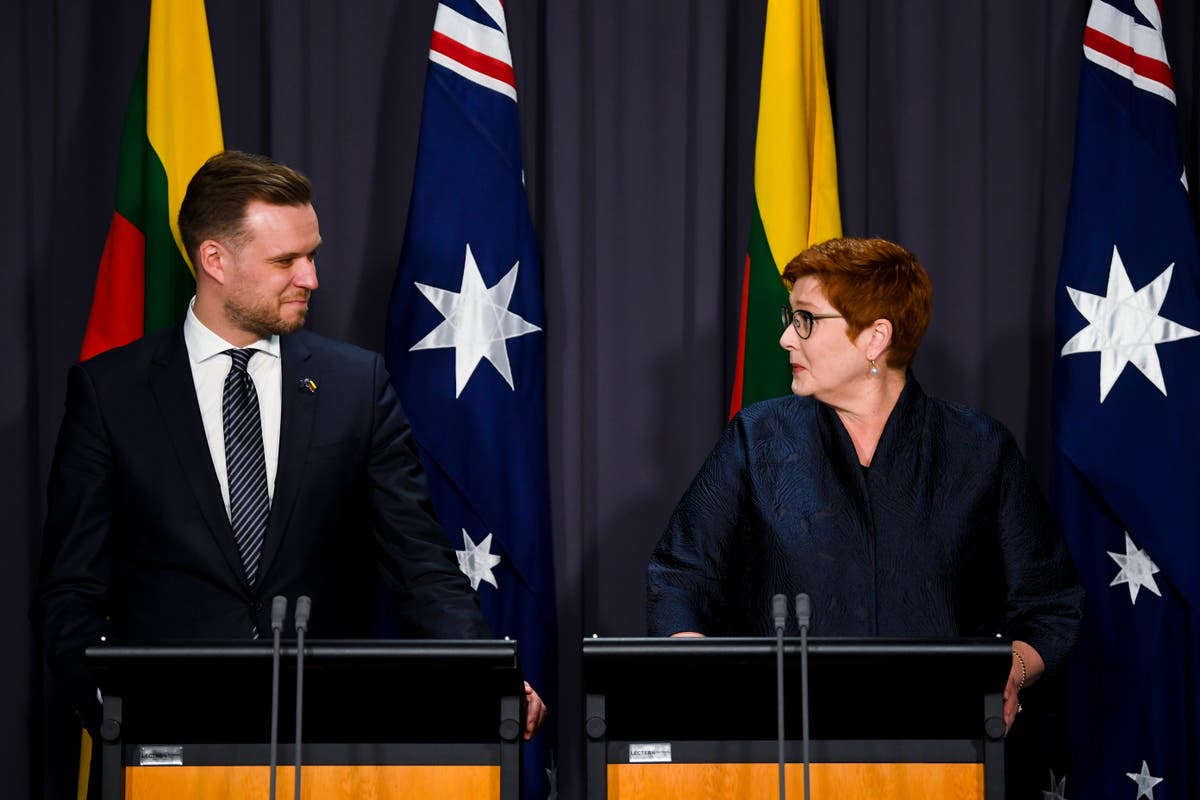 Australia, Lithuania unite against Chinese economic coercion