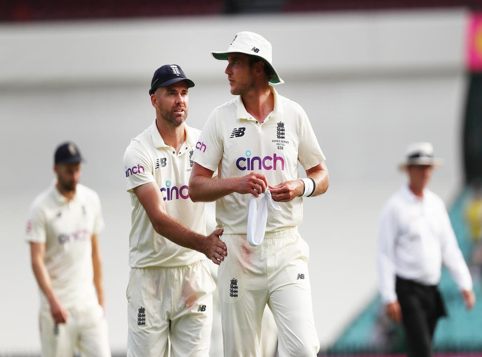 James Anderson (left) and Stuart Broad (right) were missing from the England squad announced on Tuesday (Jason O’Brien/PA).