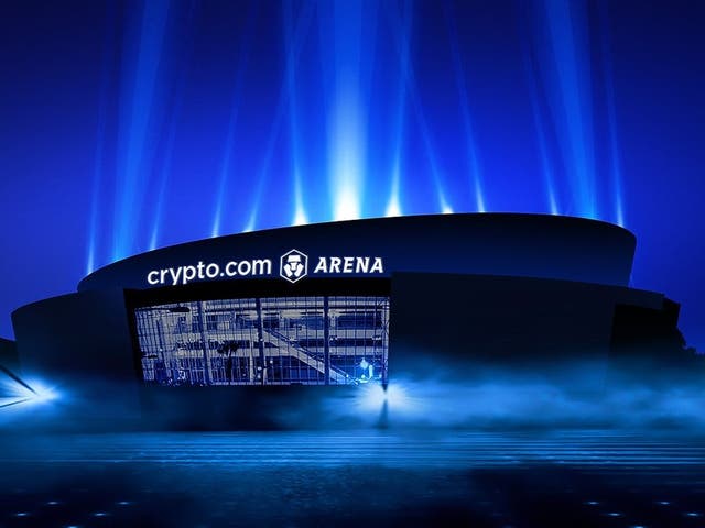 Las empresas de criptomonedas han patrocinado equipos deportivos e incluso estadios completos, como el estadio Crypto.com en Los Ángeles.