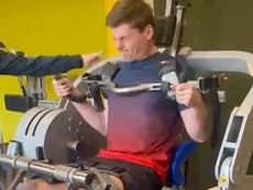 Max Verstappen ‘feeling fit’ as he showcases F1 pre-season fitness test