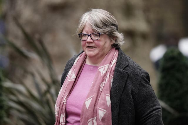 Therese Coffey was questioned by MPs on the rising cost of living (PA)