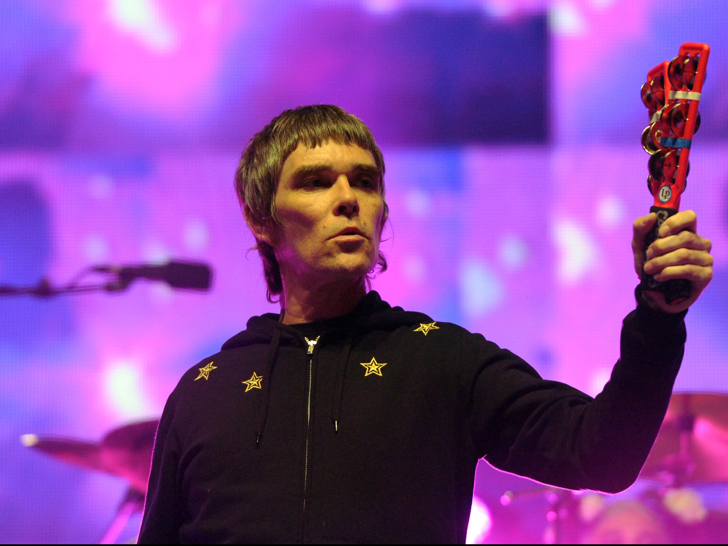 Ian Brown of the Stone Roses has been railing against Covid vaccines