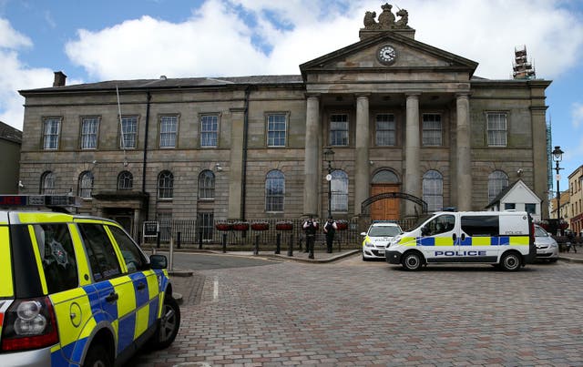 The coroner delivered his findings at Omagh Courthouse in Co Tyrone (PA)