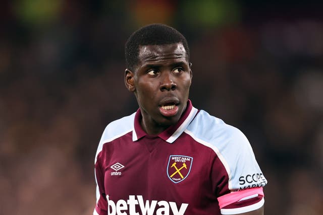 <p>Kurt Zouma has been fined by his club, West Ham, but has so far escaped censure by the FA </p>