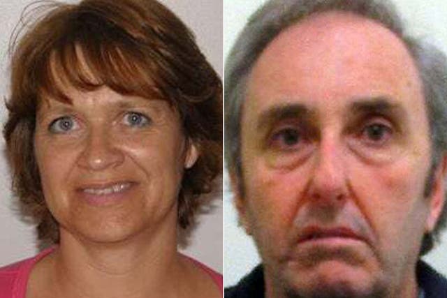 <p>Ian Stewart has been found guilty of murdering his first wife, Diane Stewart (left)</p>