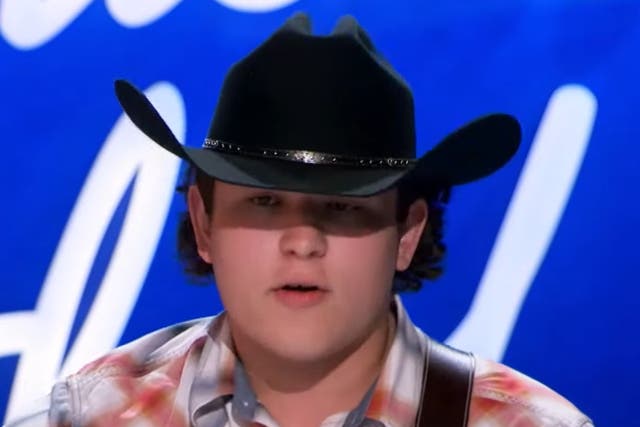 <p>Caleb Kennedy on ‘American Idol'</p>