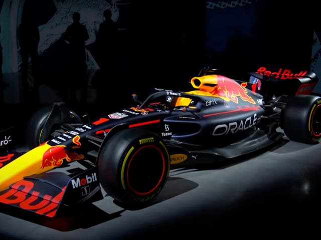 Red Bull Confirm New Title Sponsor As They Reveal 22 F1 Car The Independent