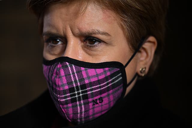 First Minister Nicola Sturgeon says she wants to see a ‘significant reduction’ in drugs deaths (Jeff J Mitchell/PA)