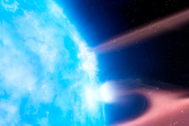 Final moments of dead planet crashing into a white dwarf seen for the first time (Mark Garlick/University of Warwick)