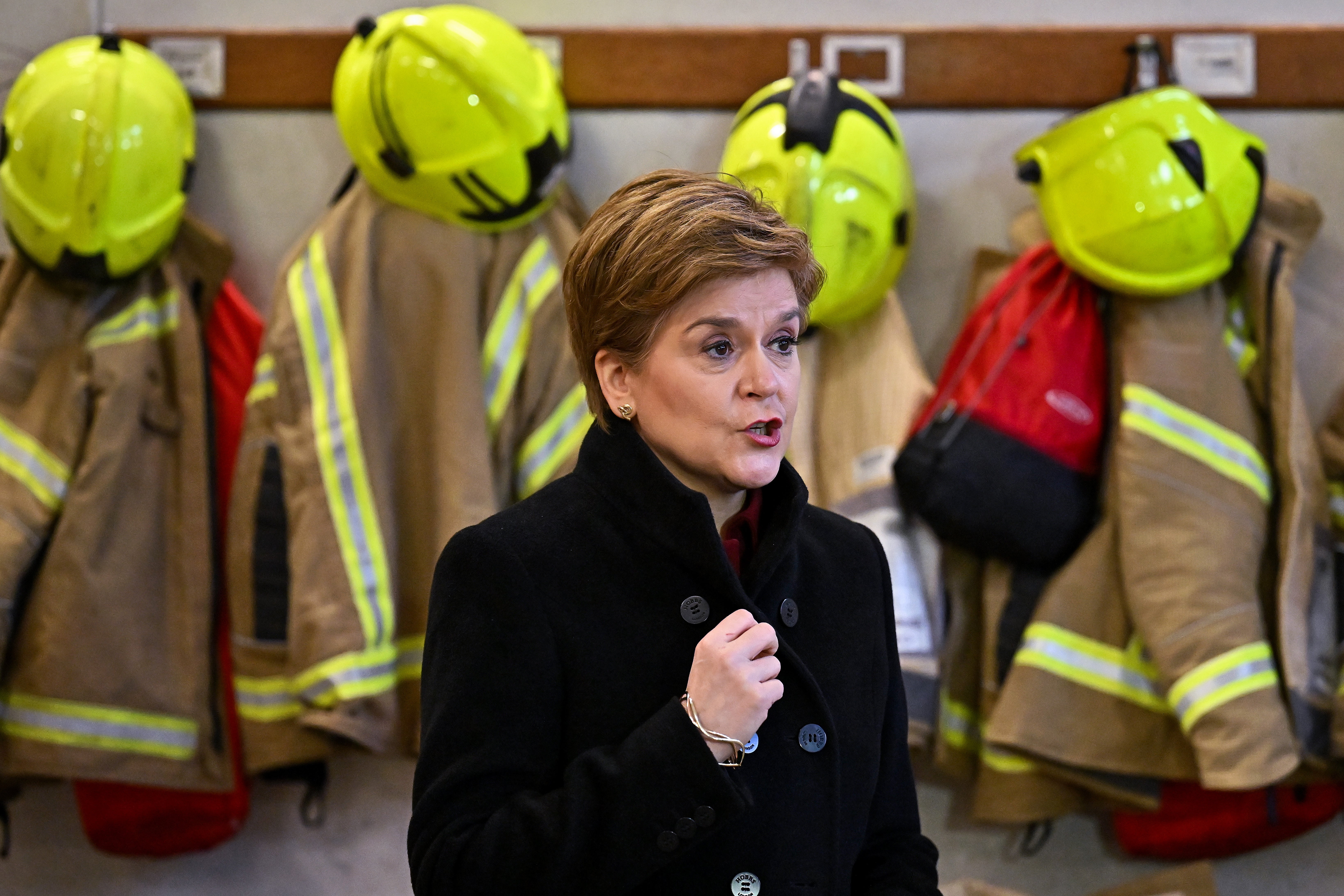 The First Minister said those with the ‘broadest shoulders’ should be stepping up (Jeff J Mitchell/PA)