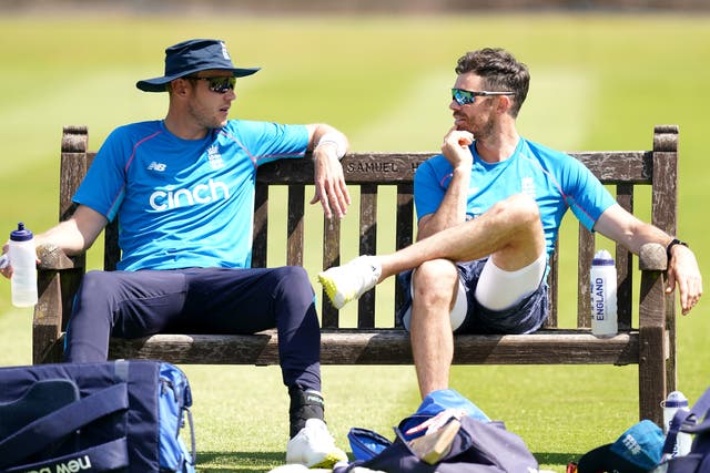 Stuart Broad and James Anderson will not be part of England’s touring party to the West Indies (Martin Rickett/PA)