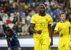 Romelu Lukaku ends month-long drought to send sloppy Chelsea into Club World Cup final