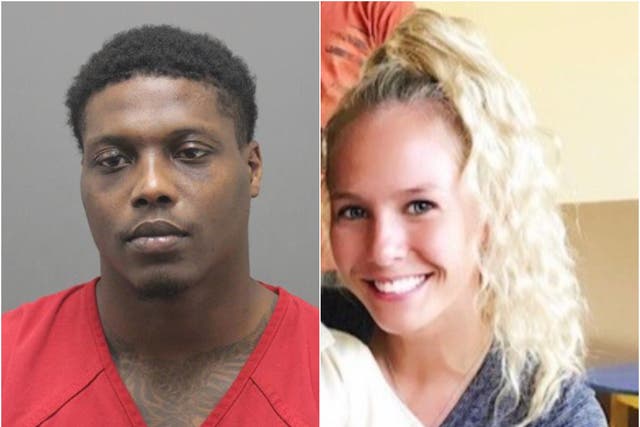 <p>Deshazor Everett turned himself in on a manslaughter charge after his girlfriend was killed in a Las Vegas car crash</p>