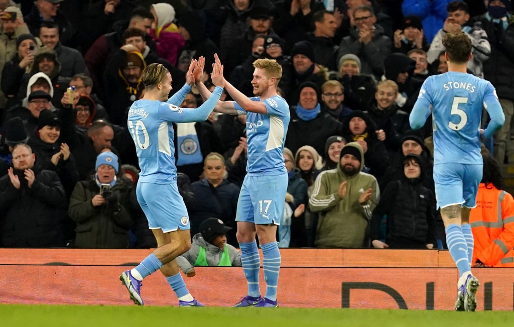 Ruthless Manchester City punish Brentford mistakes to go 12 points clear at the top