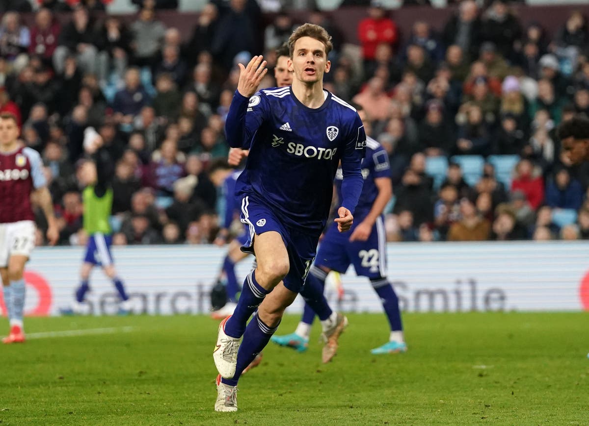 Diego Llorente earns Leeds battling point from breathless draw at Aston Villa Diego Llorente earns Leeds battling point from breathless draw at Aston Villa