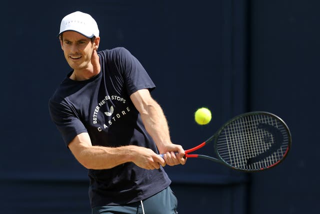 Andy Murray will next face Felix Auger Aliassime (Steven Paston/PA)