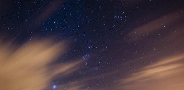 The night sky (Ben Birchall/PA)