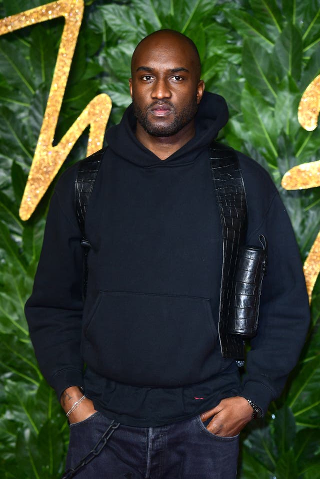 Trainers designed by Virgil Abloh raise record-breaking £18.7 million (Ian West/PA)
