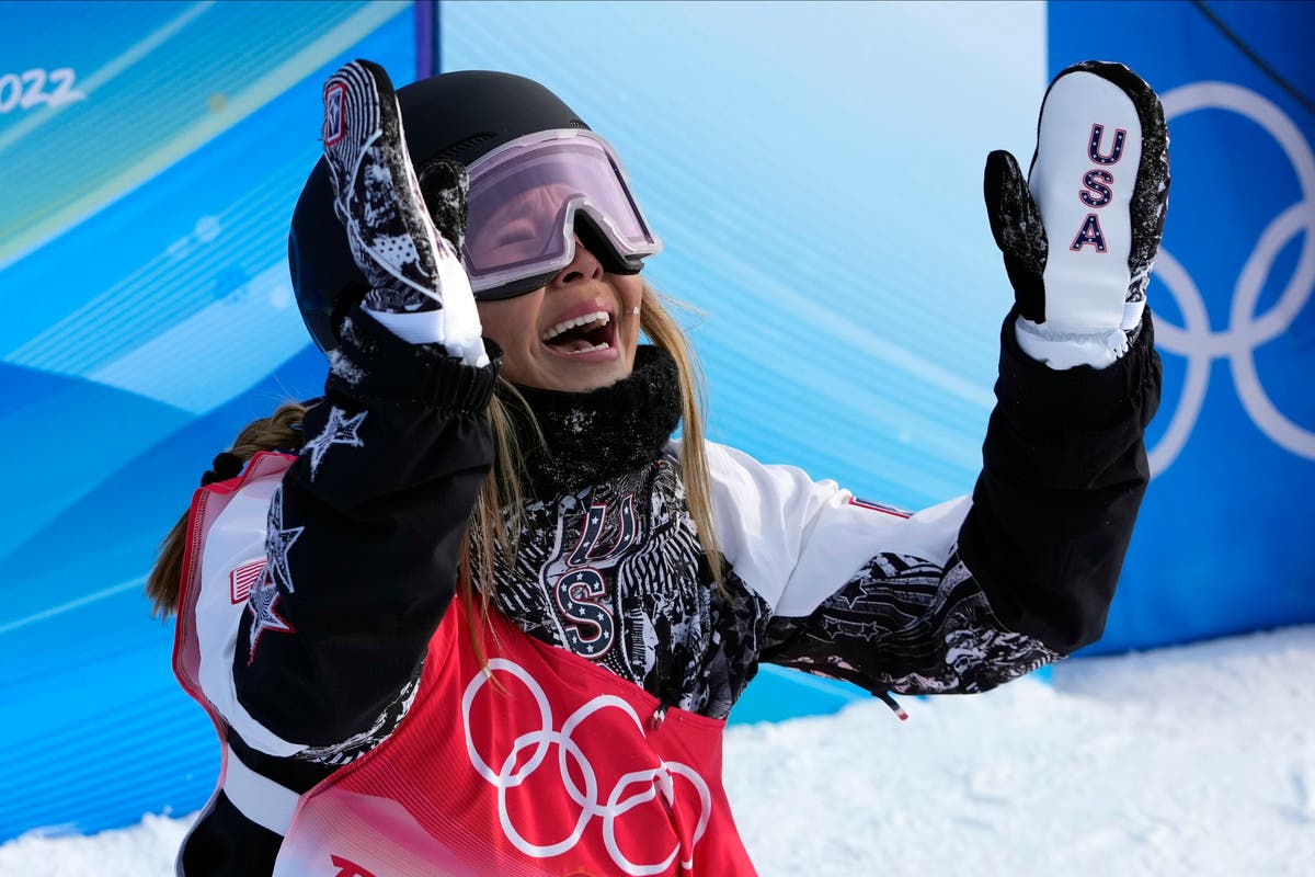 Kim rides big 1st run to defense of Olympic halfpipe title