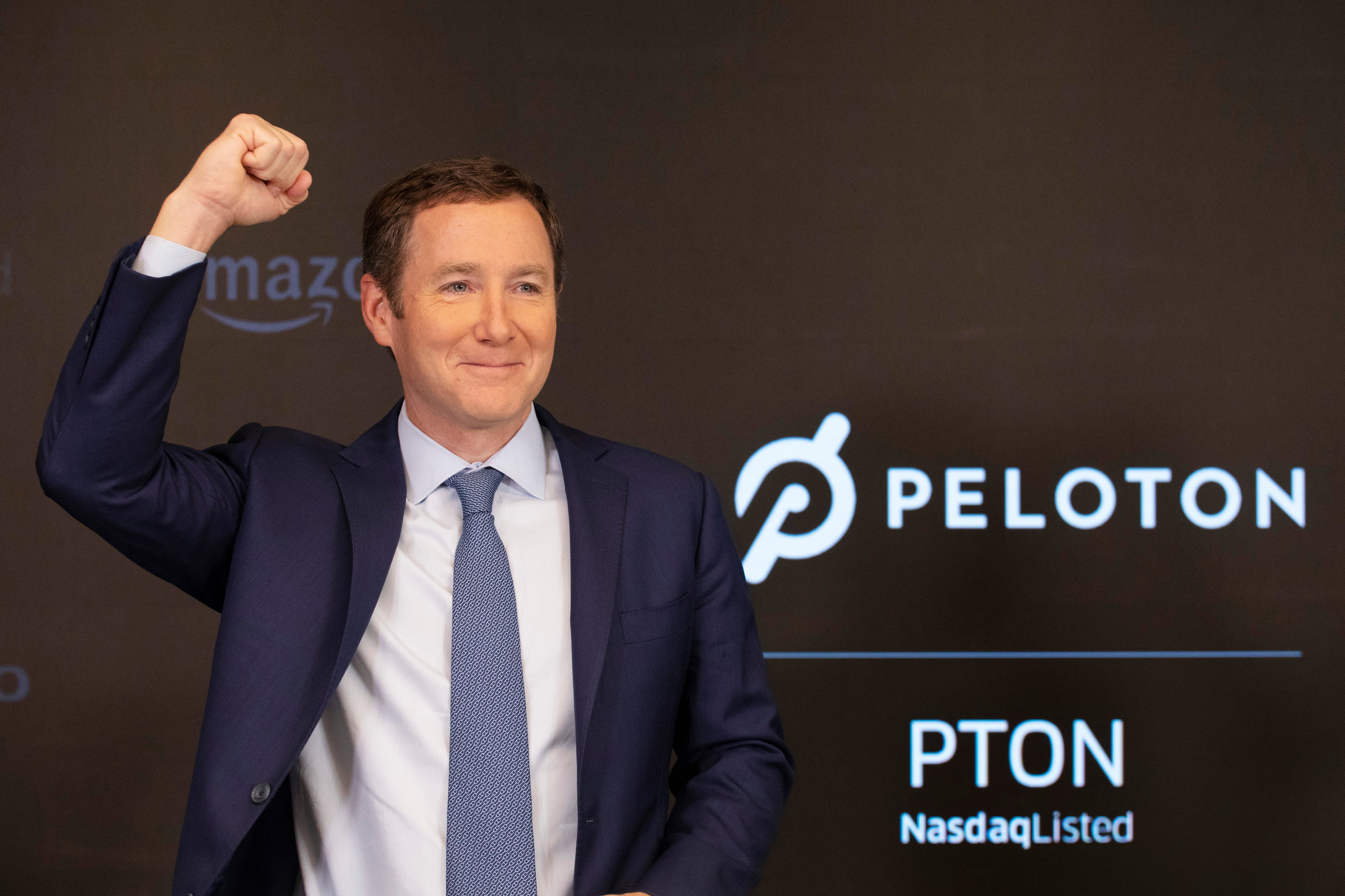 File photo: John Foley, who stepped down as Peloton CEO this week, will remain executive chairman of the board