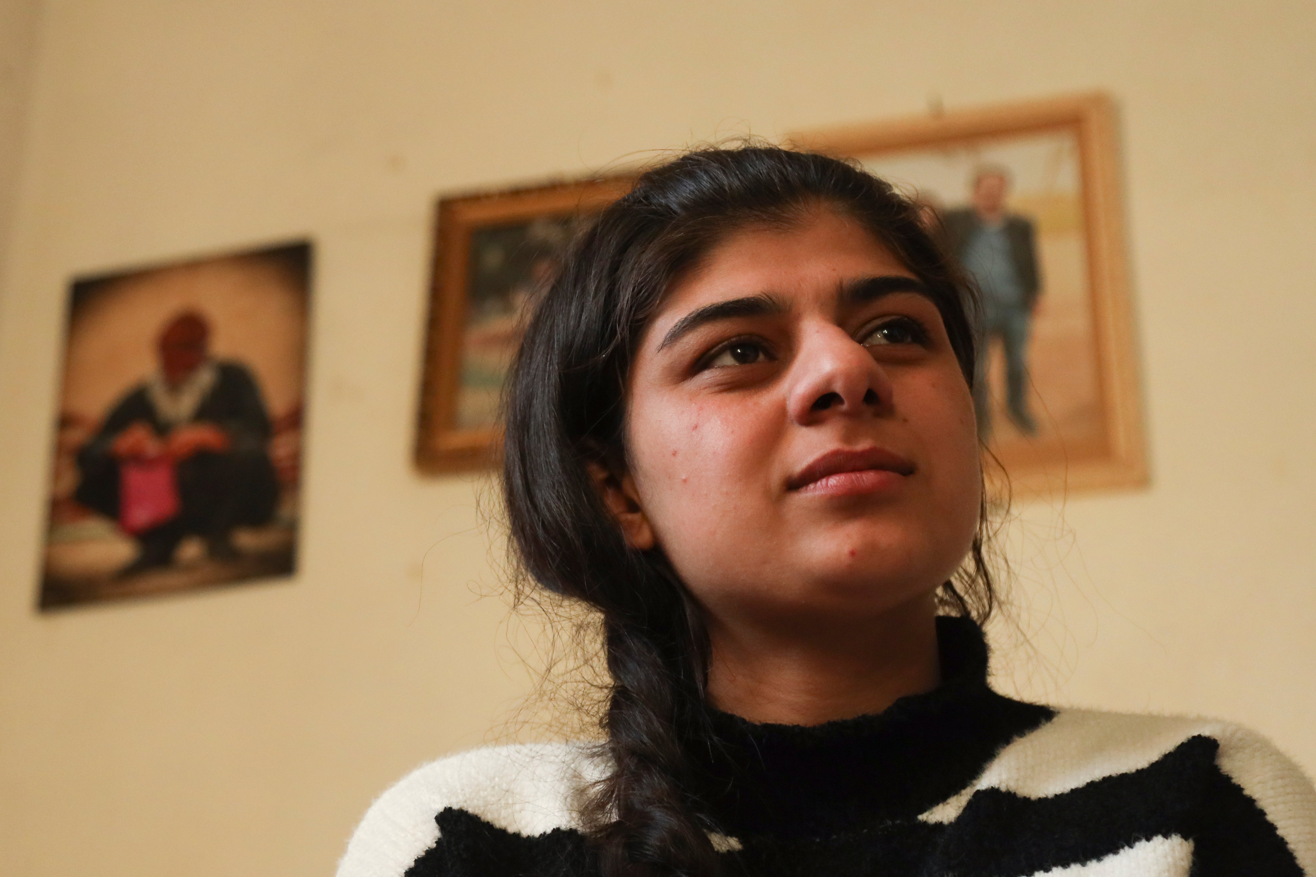 Adrift after enslavement, Yazidi teen says she cant go home The Independent picture