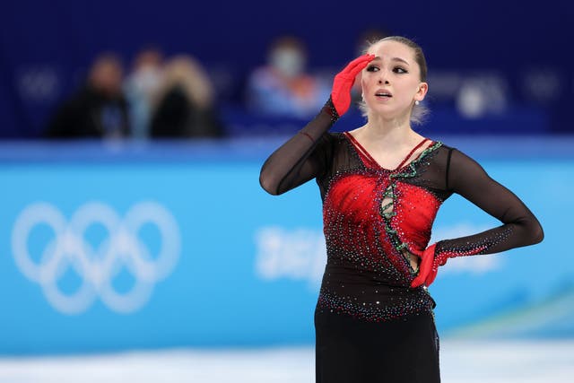 <p>Kamila Valieva is in the eye of a doping storm at the Winter Olympics  </p>
