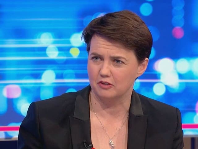 <p>Former Scottish Conservative leader Ruth Davidson</p>