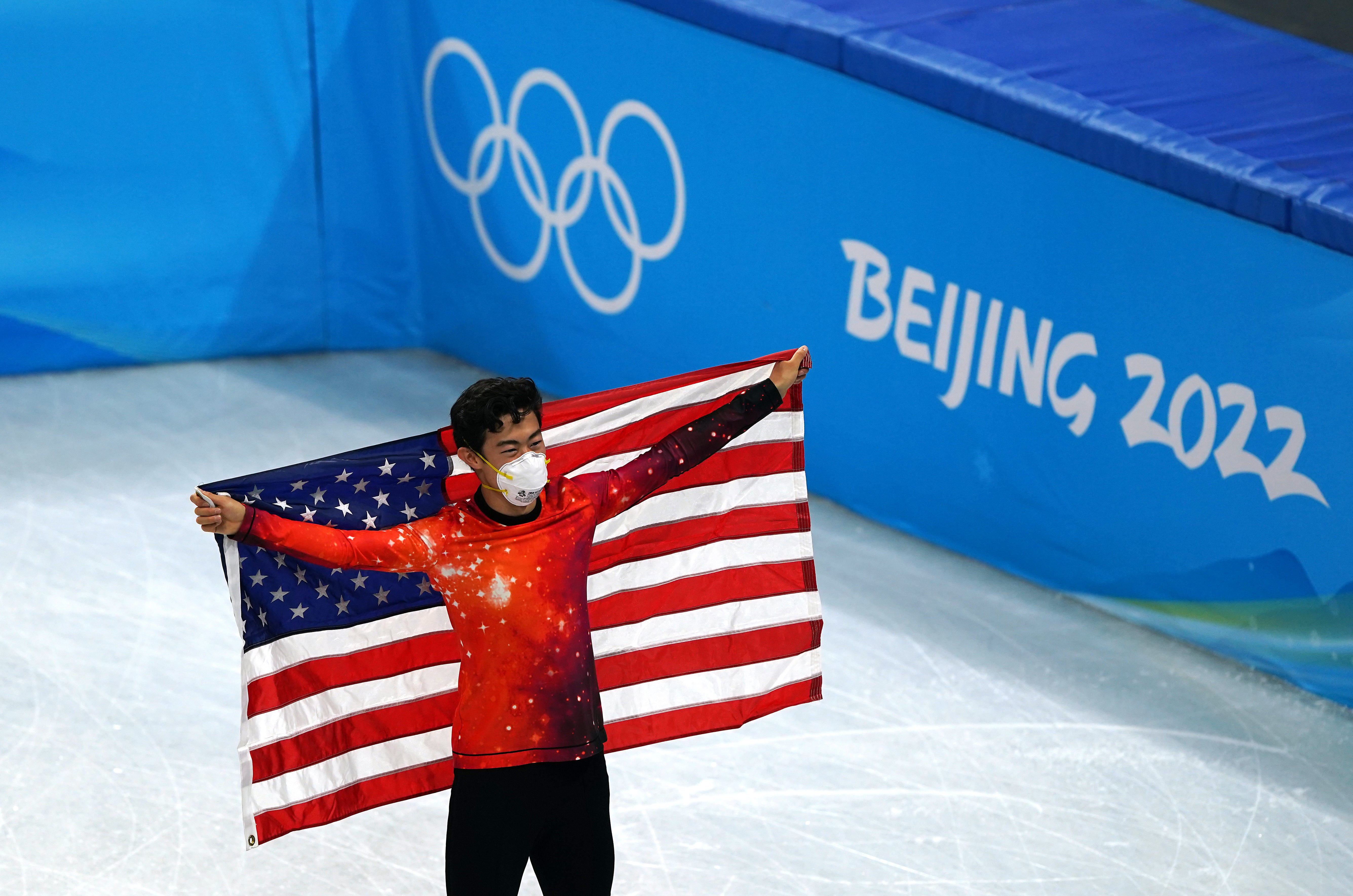 Nathan Chen won men’s figure skating gold in Beijing (Andrew Milligan/PA)