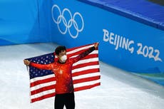 Nathan Chen makes up for 2018 disappointment by landing figure skating gold